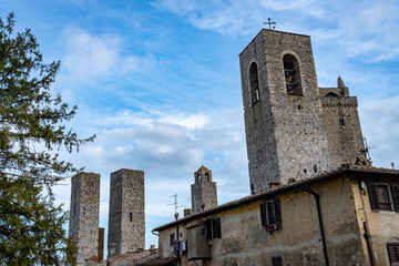 Sticker - San Gimignano in Toscana