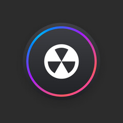 Wall Mural - Hazard -  UI Icon