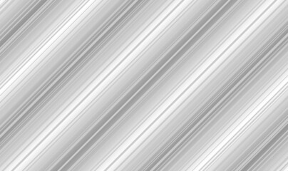 Poster - Abstract grey white waves and lines pattern. Vector futuristic template background. Light grey abstract stripes tech background. Diagonal pattern stripe abstract background vector. Vector illustration