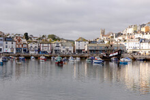 Brixham, Fishing Town In Devon