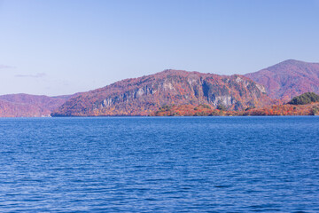 Wall Mural - lake and mountains