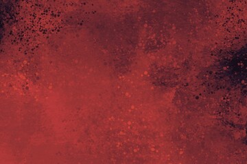 Wall Mural - dirty red grunge wallpaper, rusty metal surface background,  minimalistic dark red simple backdrop, red wall, rough cover template with space for text, rough dull red simple background 