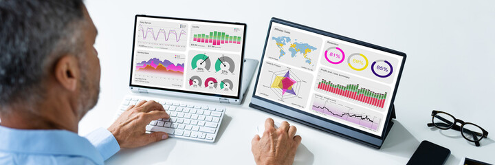 Sticker - KPI Business Analytics Data Dashboard