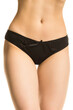 © Ivan Traimak - women's health concept, girl in panties on white background