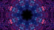 Kaleidoscopic Crystal Ornament 4K UHD 3D Illustration