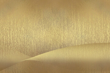 Golden Abstract  decorative paper texture  background  for  artwork  - Illustration