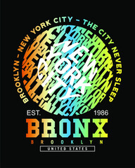 brooklyn new yok design typography graphic vector for t shirt