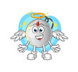 © dataimasu - computer mouse angel with wings vector. cartoon character