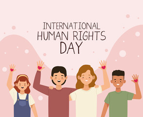 Sticker - human rights day campaign