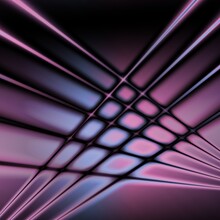 Abstract Purple Black Glowing Lines Grid Background Pattern