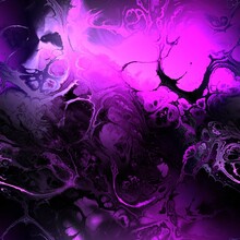 Seamless Purple Black Swirling Marble Background Pattern