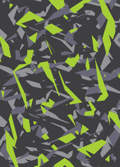 Aufkleber - Abstract background with broken glass pattern