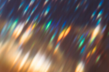 lens flare overlay. blur colorful glow. optical glare leak. party illumination rays. defocused orang