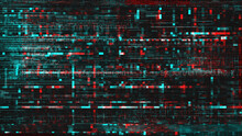 Video Technology Glitch Background As Wallpaper Or Tech Related Graphic Design Backdrop Element