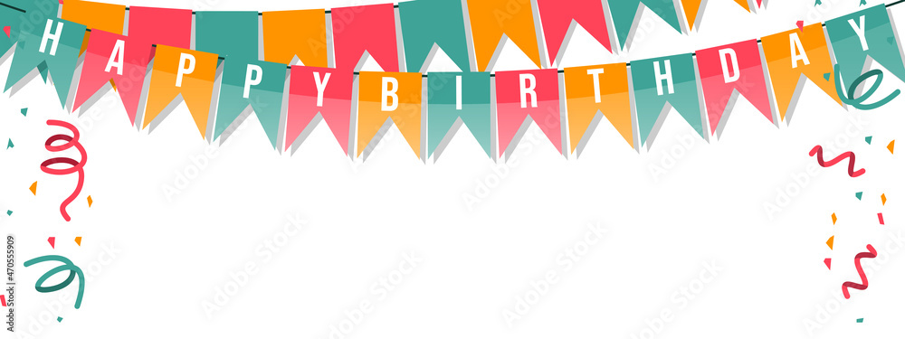 Happy birthday vector background Stock Vector | Adobe Stock