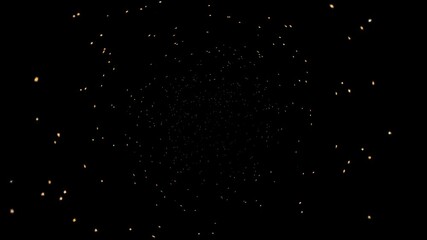 Wall Mural - Stars are moving in the night sky. Background of the cosmic stellar space in the universe.