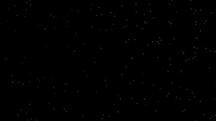 Wall Mural - Stars are moving in the night sky. Background of the cosmic stellar space in the universe.