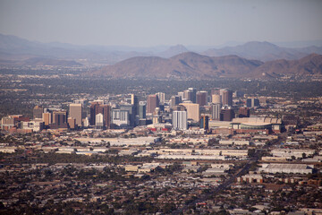 Canvas Print - Phoenix skyline