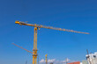 Tower crane : Tower crane is large machines used for moving heavy materials