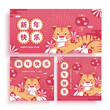 CNY tiger zodiac theme templates
