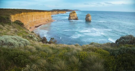 Wall Mural - twelve apostles, sunset time, australia