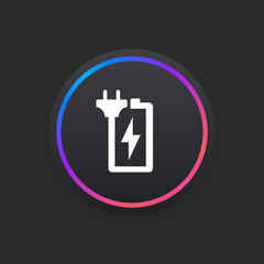 Poster - Battery Plug -  UI Icon