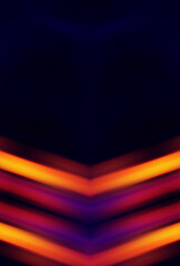 Wall Mural - bright abstract blurred background with bokeh. blurred lights, neon glowing lines on a dark backgrou