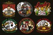 © DGIM studio - Gambling vintage labels