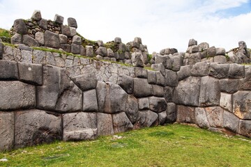 Wall Mural - Sacsayhuaman, Inca ruins in Cusco or Cuzco town, Peru