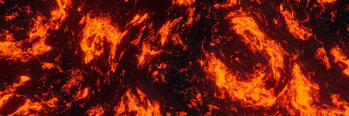 Wall Mural - Abstract lava background. Volcanic magma.