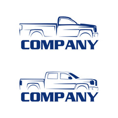 pickup truck  logo