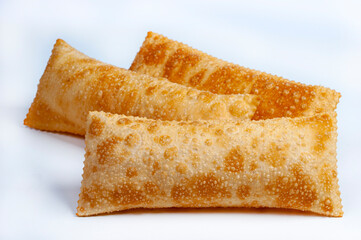 pastel, brazilian snack, traditional brazilian pastry .