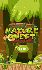 Platform game user interface design