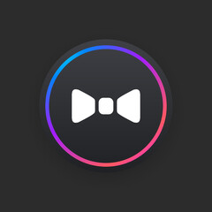 Canvas Print - Bow -  UI Icon