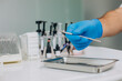 © Petro - Dentistry tools close up on the table
