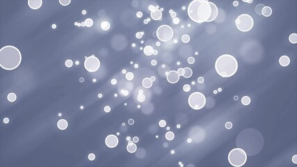 Wall Mural - Abstract background shiny fancy particles flowing turning fluctuating loop