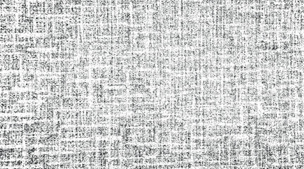 Poster - vector fabric texture. distressed texture of weaving fabric. grunge background. abstract halftone ve