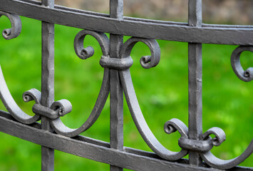 Wall Mural - wrought iron gate