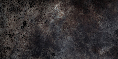 Black or dark rusty aged metal texture background