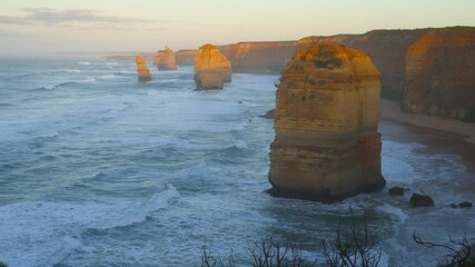 Wall Mural - twelve apostles, sunrise time, australia