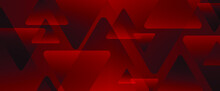 Red Abstract Background	