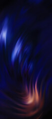 Wall Mural - bright abstract blurred background with bokeh. blurred lights, neon glowing lines on a dark backgrou
