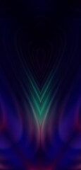 Wall Mural - bright abstract blurred background with bokeh. blurred lights, neon glowing lines on a dark backgrou