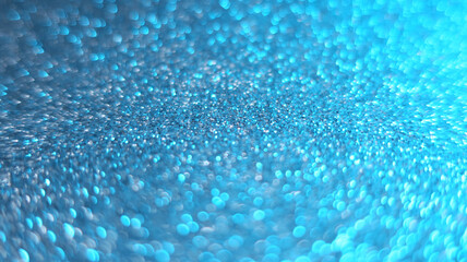 Wall Mural - dark abstract blurred background with bokeh. blurred lights, glitter scattering, neon glow
