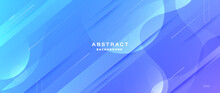 Abstract Blue Modern Background Gradient Color. 