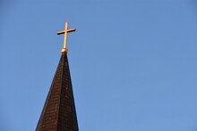 Cross On A Church