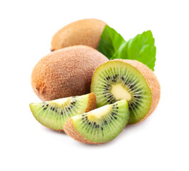 Canvas Print - Sweet kiwi fruits