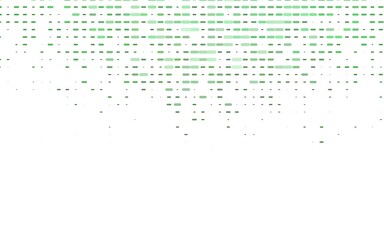Poster - light green vector template with repeated sticks.