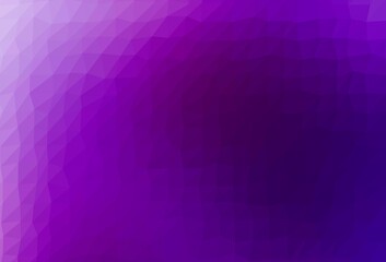 Dark Purple vector abstract mosaic backdrop.