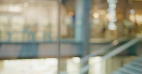 Wall Mural - Blur view of Shopping mall